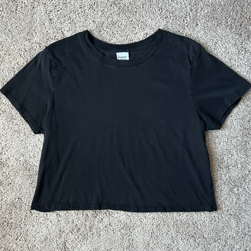 Outdoor Voices Black Cotton T-Shirt - Picture 2 of 5